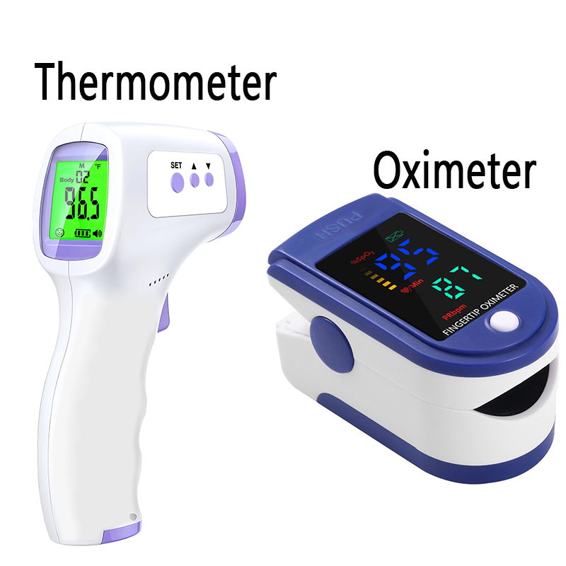 Pulse Oximeter - Termometro digitale a infrarossi per la