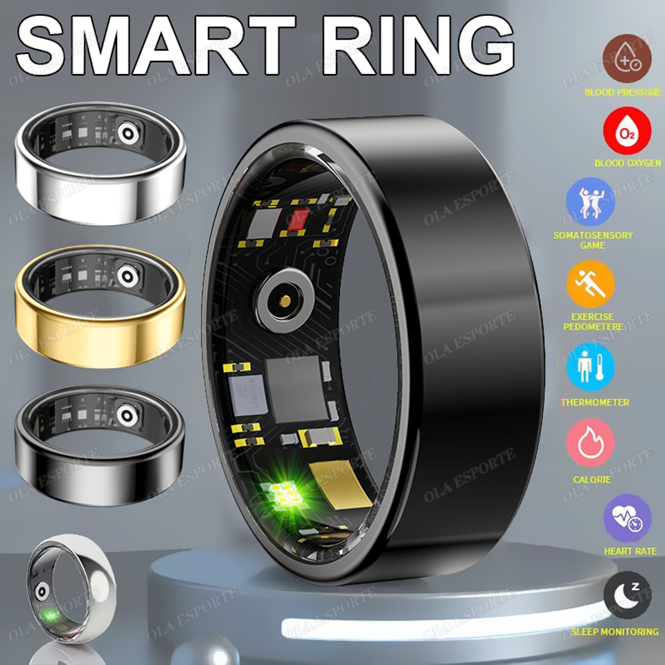 Blood Pressure Monitor - 2027 Nuovo Anello Intelligente da Donna