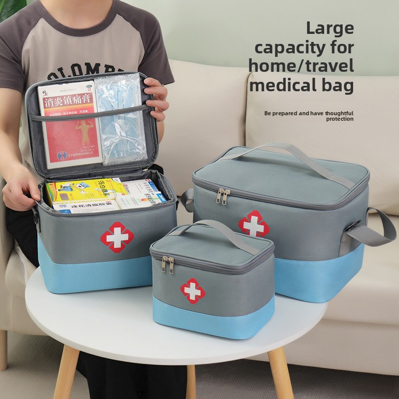 First Aid Kit - Kit Medico Domestico di Grande Capacità,