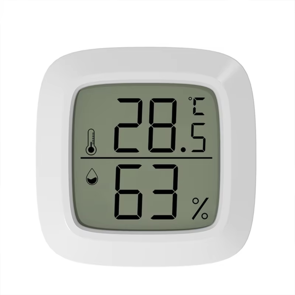 Thermometer Digital - Mini Termometro Digitale LCD con Igrometro,