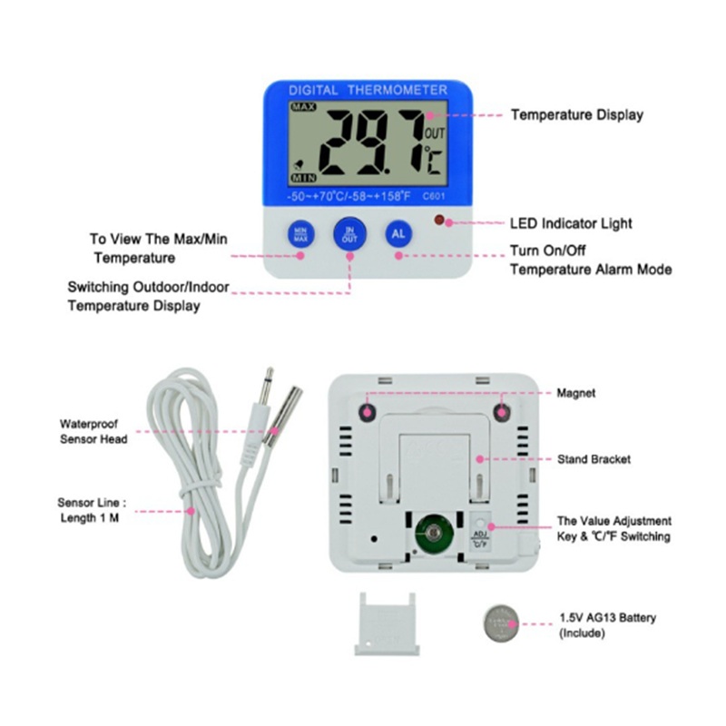 Termometro Digitale per Frigor - Thermometer Digital recensione e prezzo
